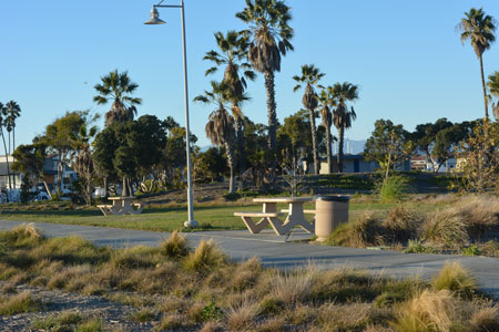 Picnic Tables at Channel Islands Harbor Boat Launch