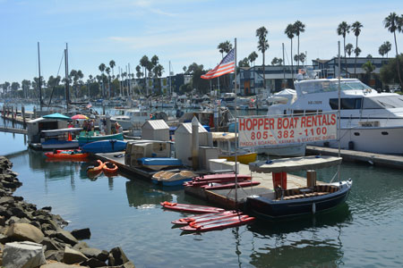 You can find electric boats, paddle boards, kayaks and peddle boats at Hopper Boat Rentals.