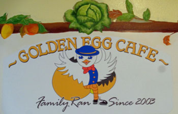 Golden Egg Cafe Logo - Channel Islands Harbor - Oxnard