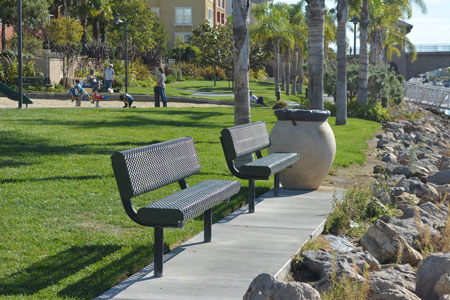Seabridge Park Benches in Channel Islands Harbor