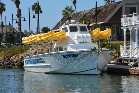 Sunfish Dive and Kayak Boat